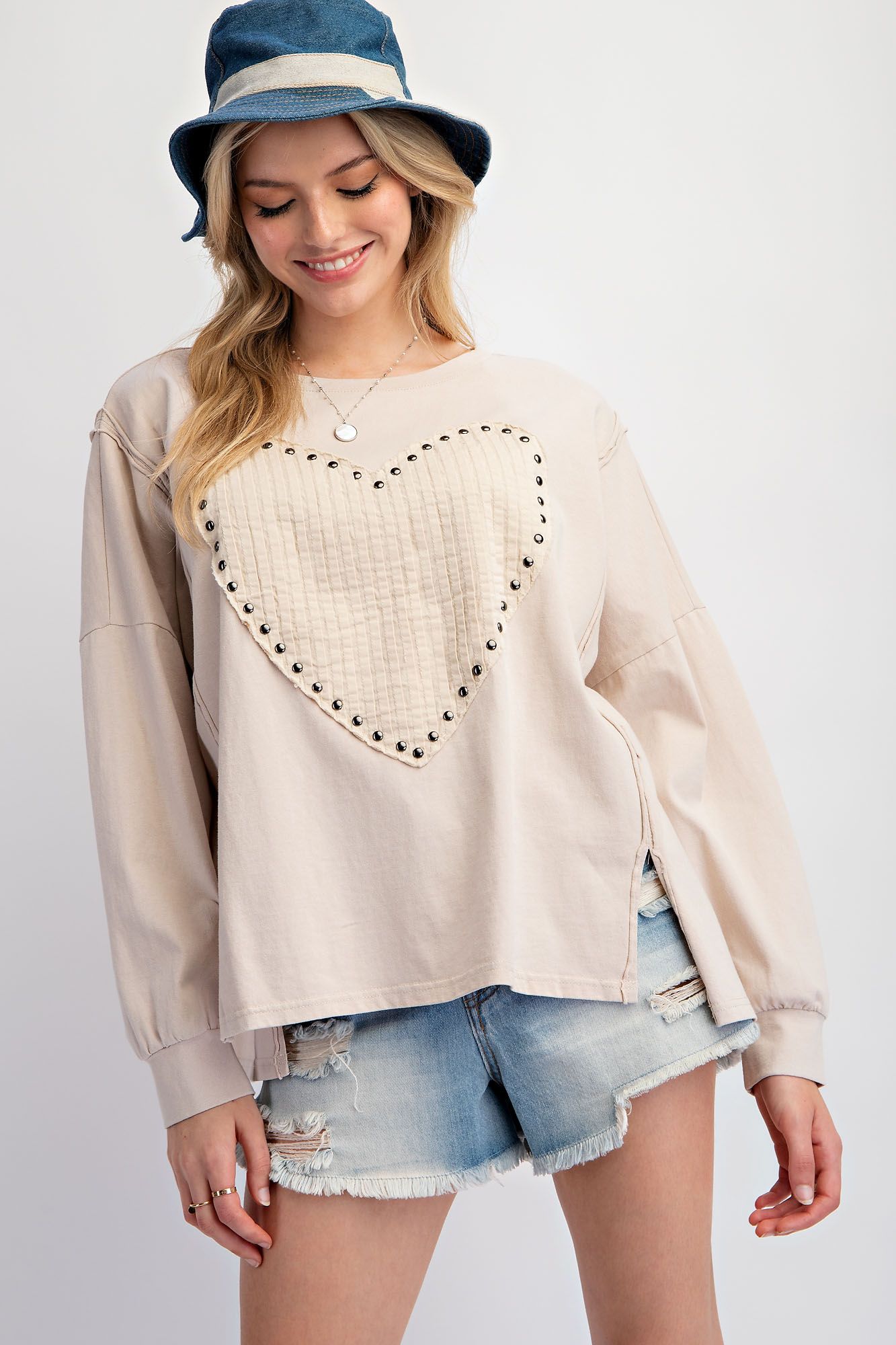 Heart Rivets Top