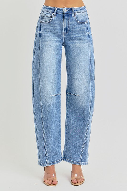 Faith Boyfriend Barrel Jean