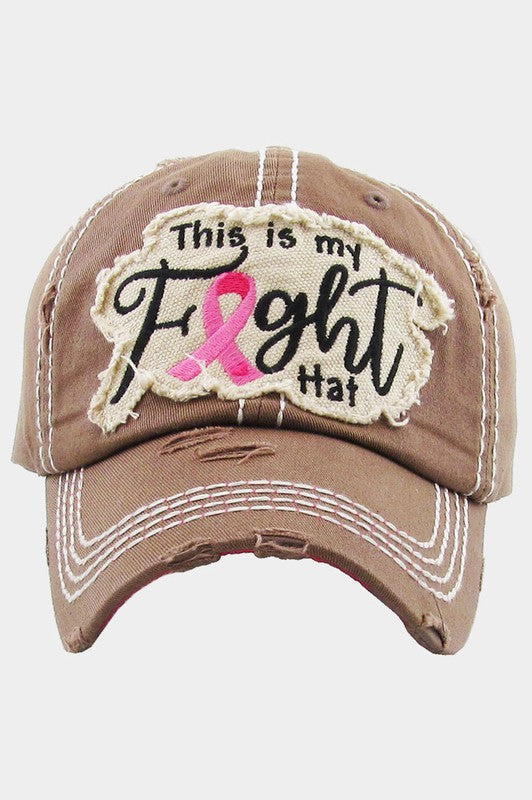 This is my fight hat