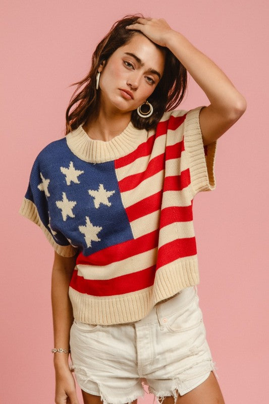 Festive Flag Sweater