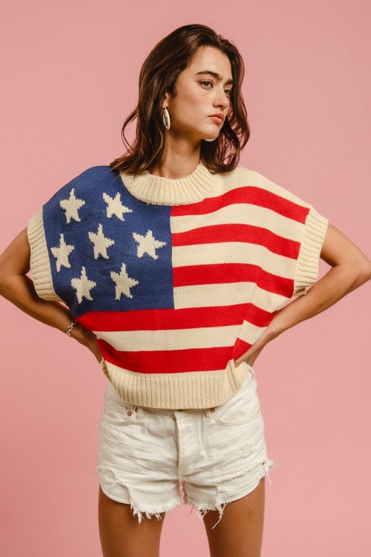 Festive Flag Sweater