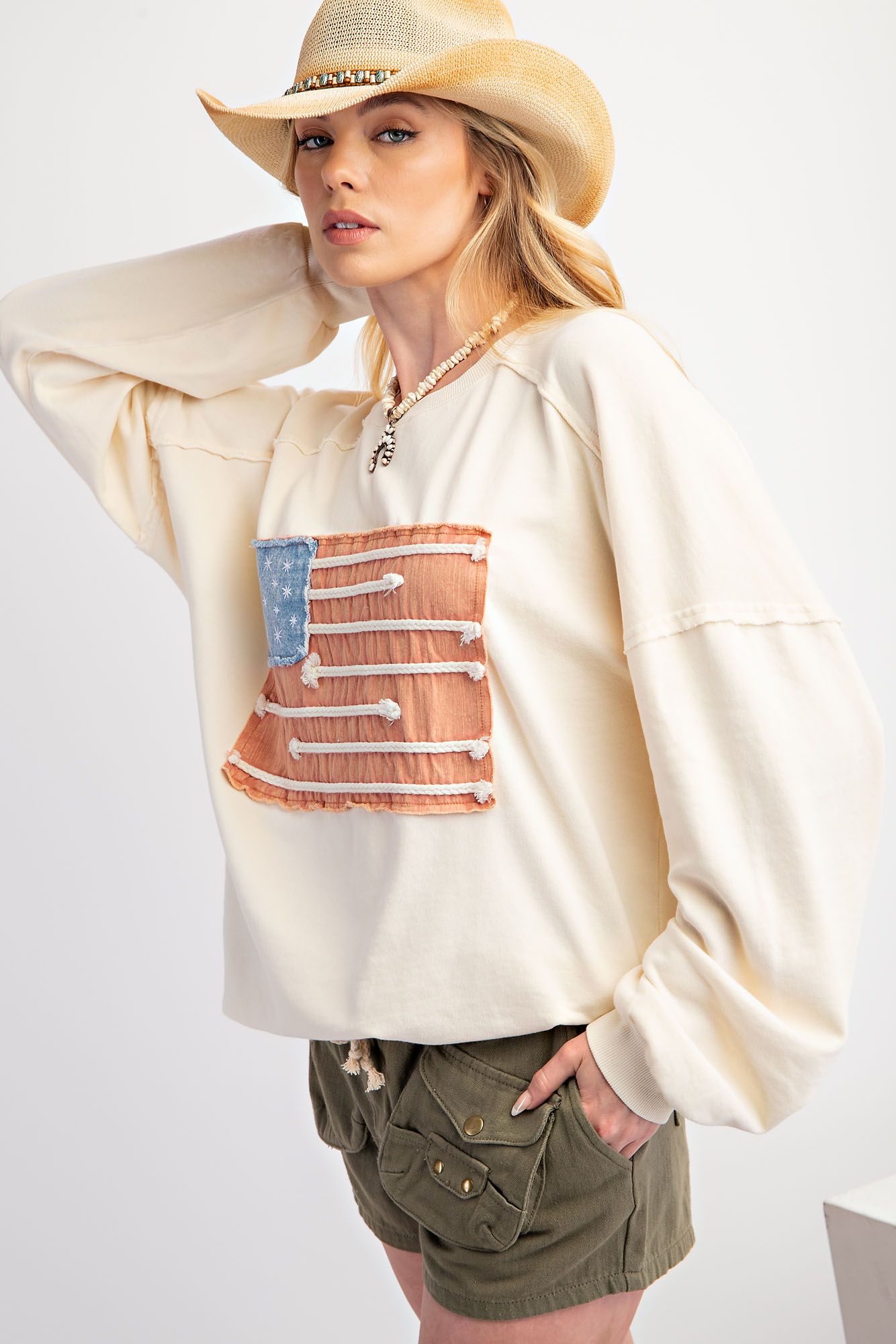 Rope Flag Sweatshirt