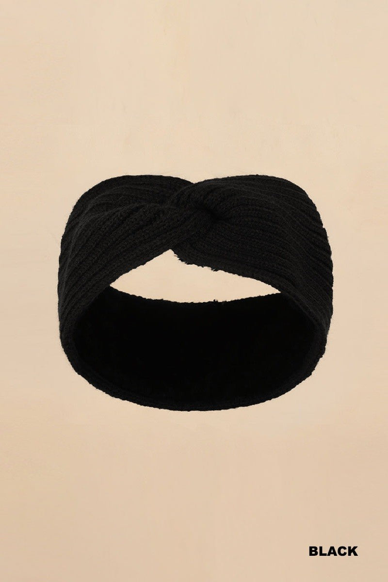 Fur Lined Head Bands