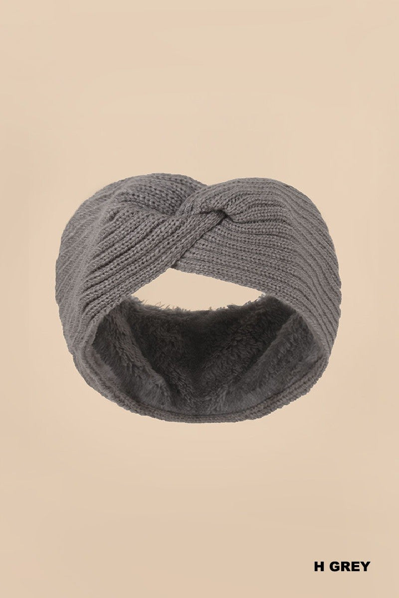 Fur Lined Head Bands