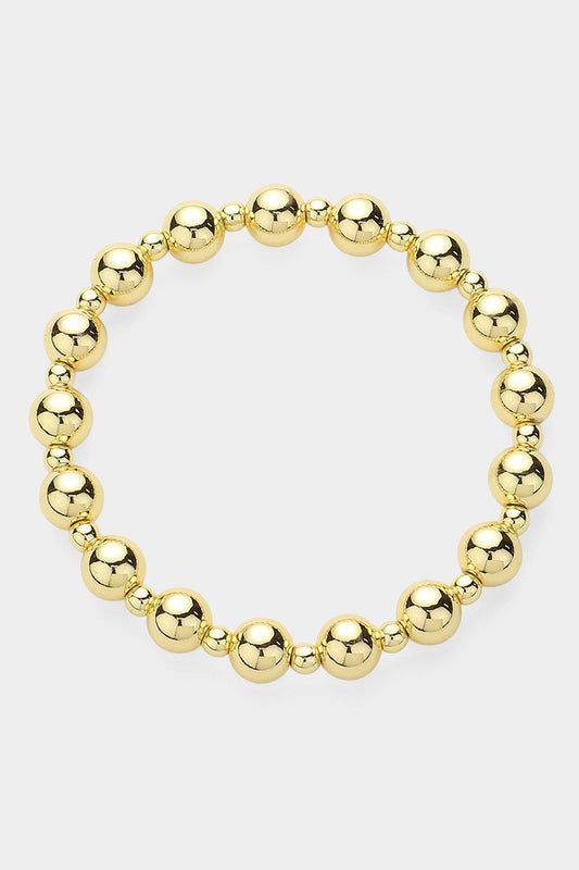 Ball Beaded Stretch Bracelet