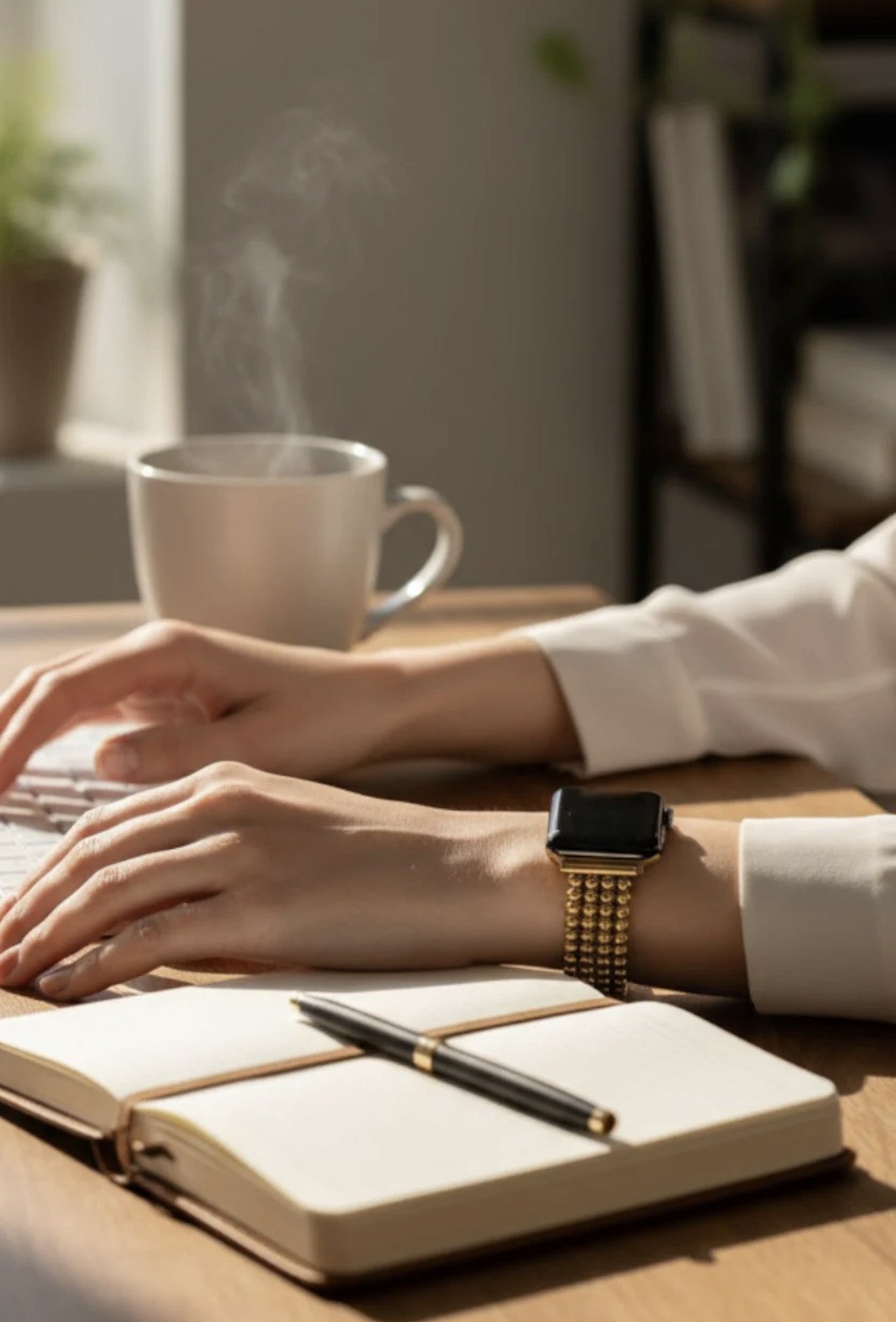 Gold Ball Apple Watch Band