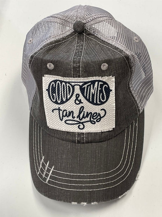 Good Times & Tan Lines Trucker Hat