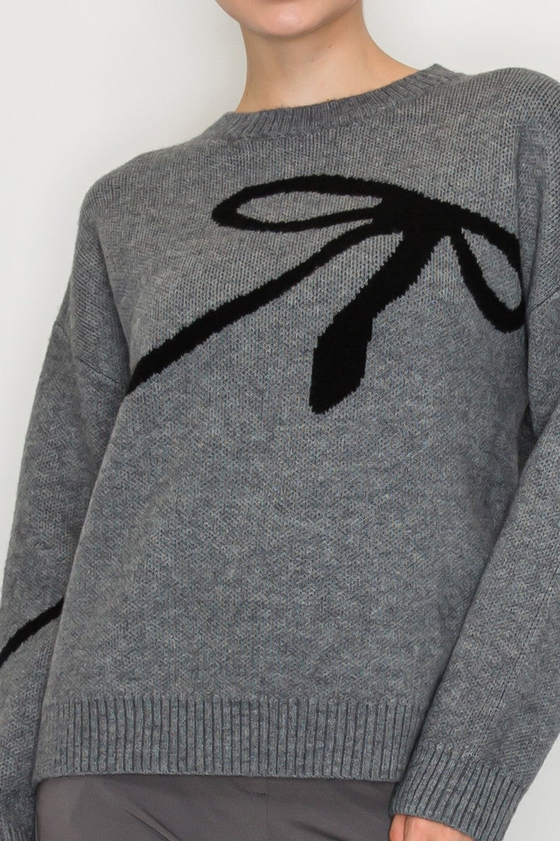Winter Bow Sweater