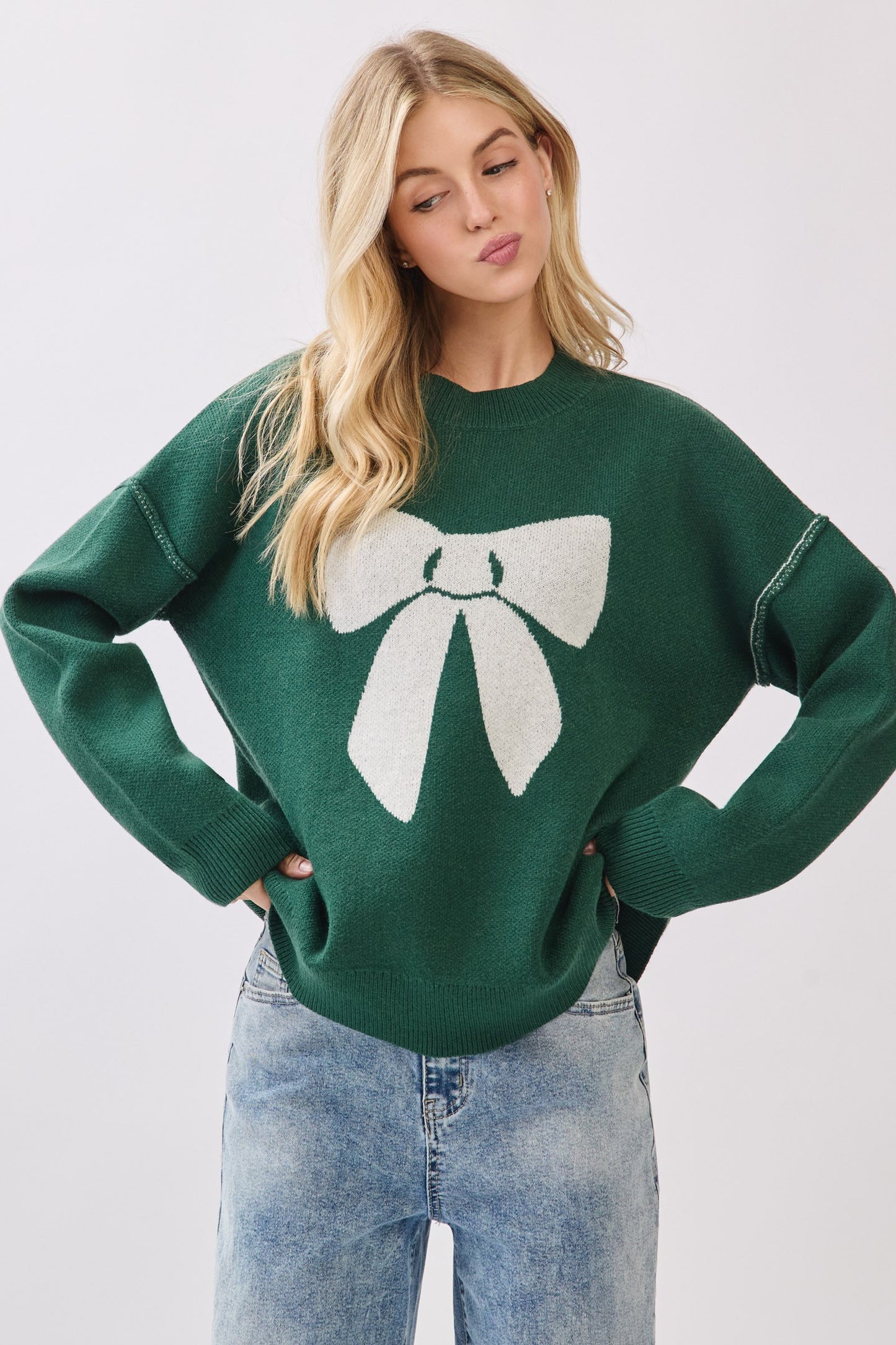 Hunter Bow Sweater