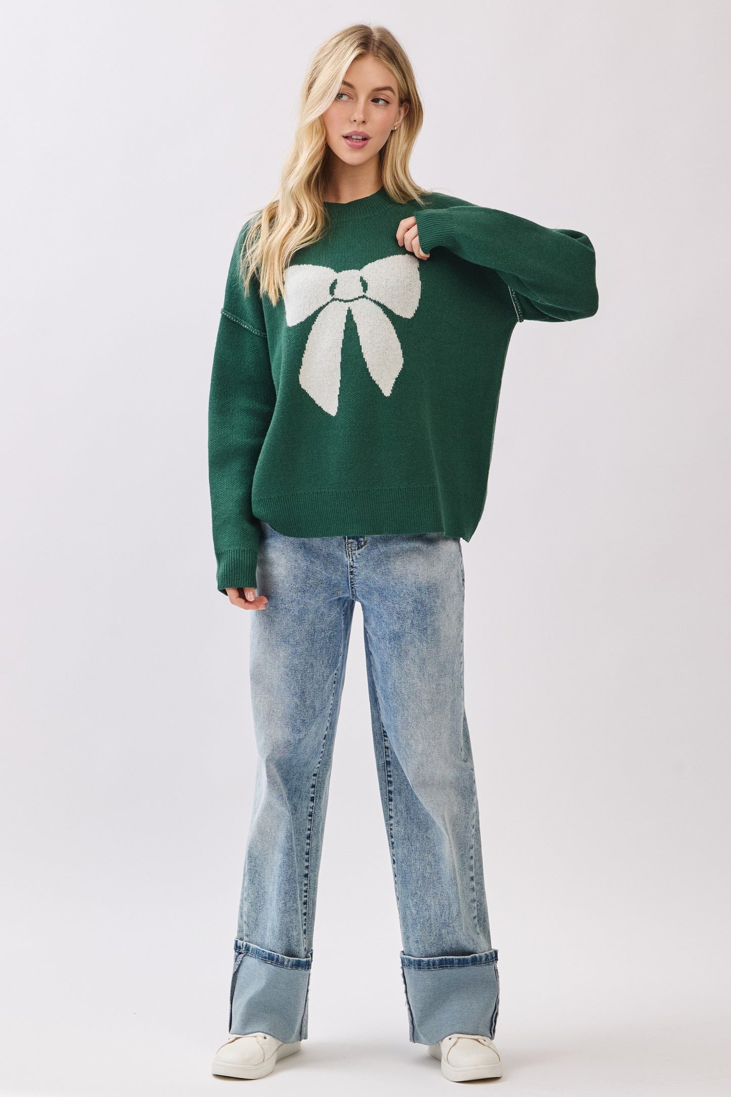 Hunter Bow Sweater