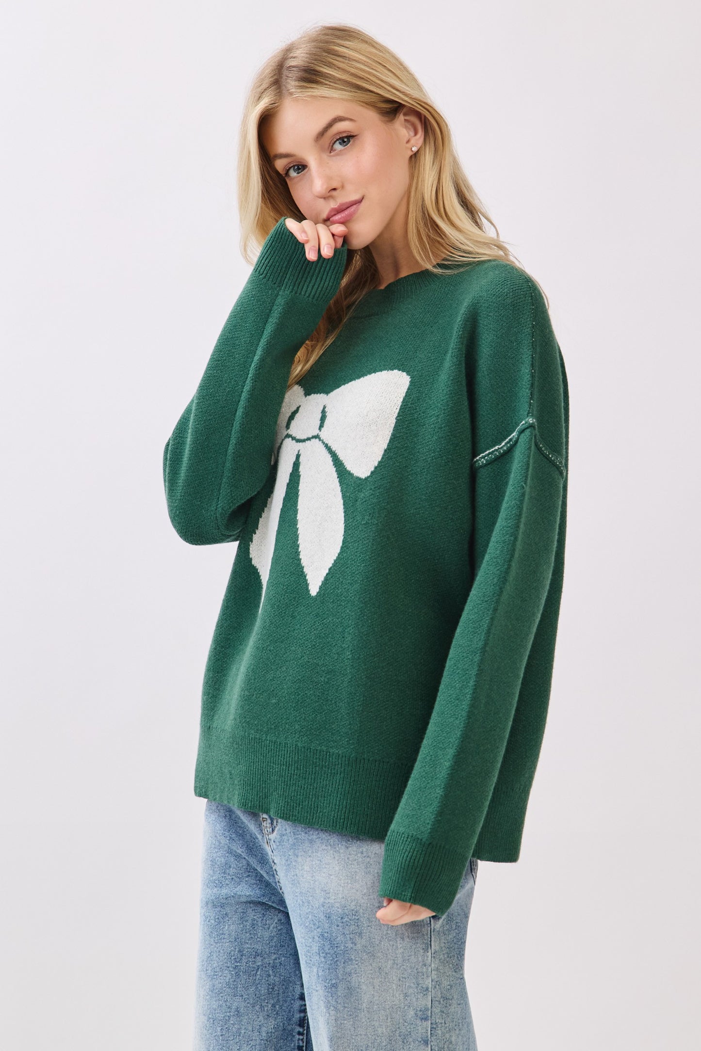 Hunter Bow Sweater