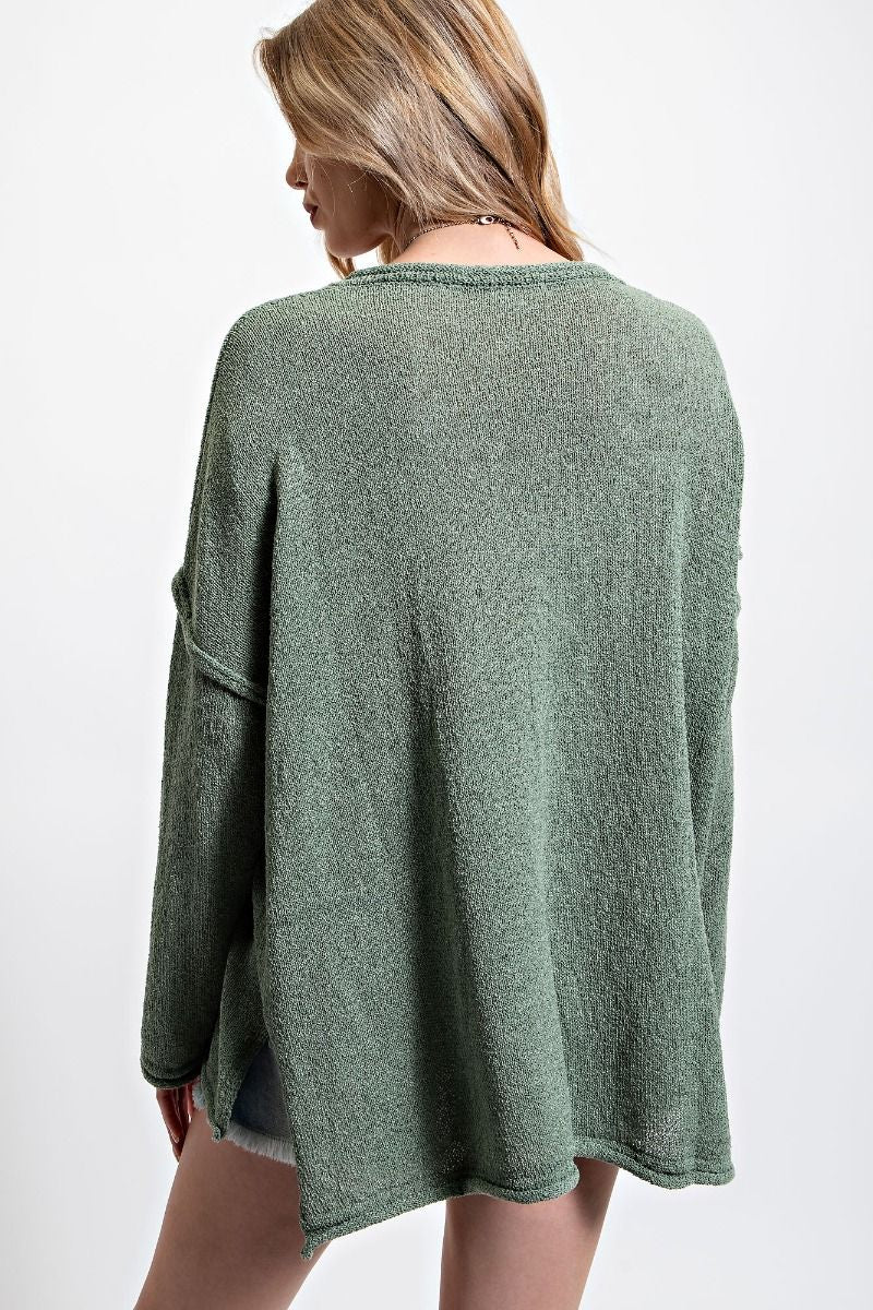 Green Star Sweater