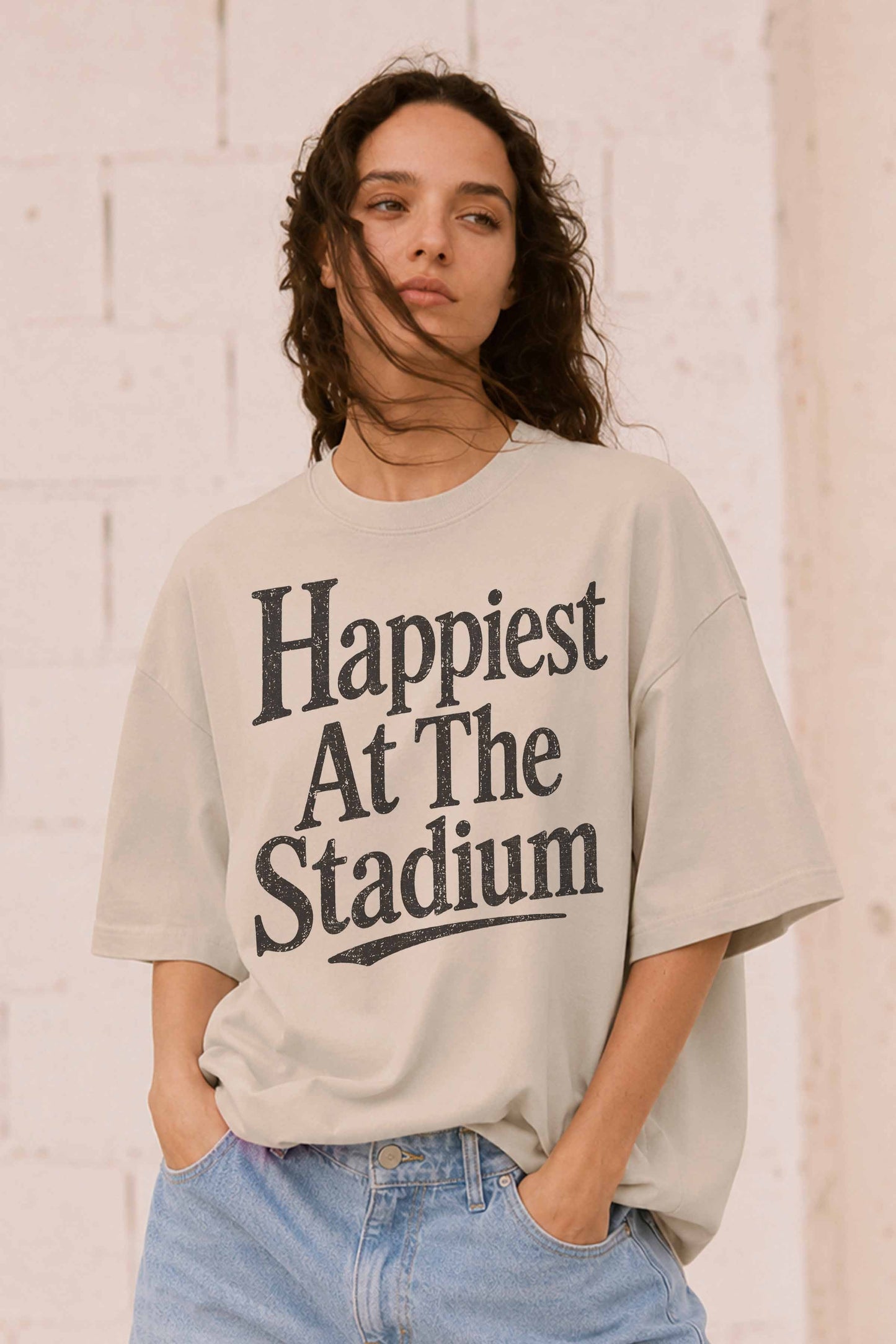 Happiest at the Stadium Graphic Tee
