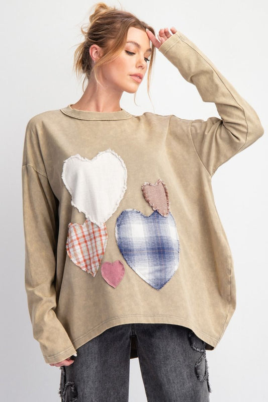 Heart Throb Barrel Fit Top