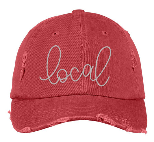 Local Distressed Baseball hat