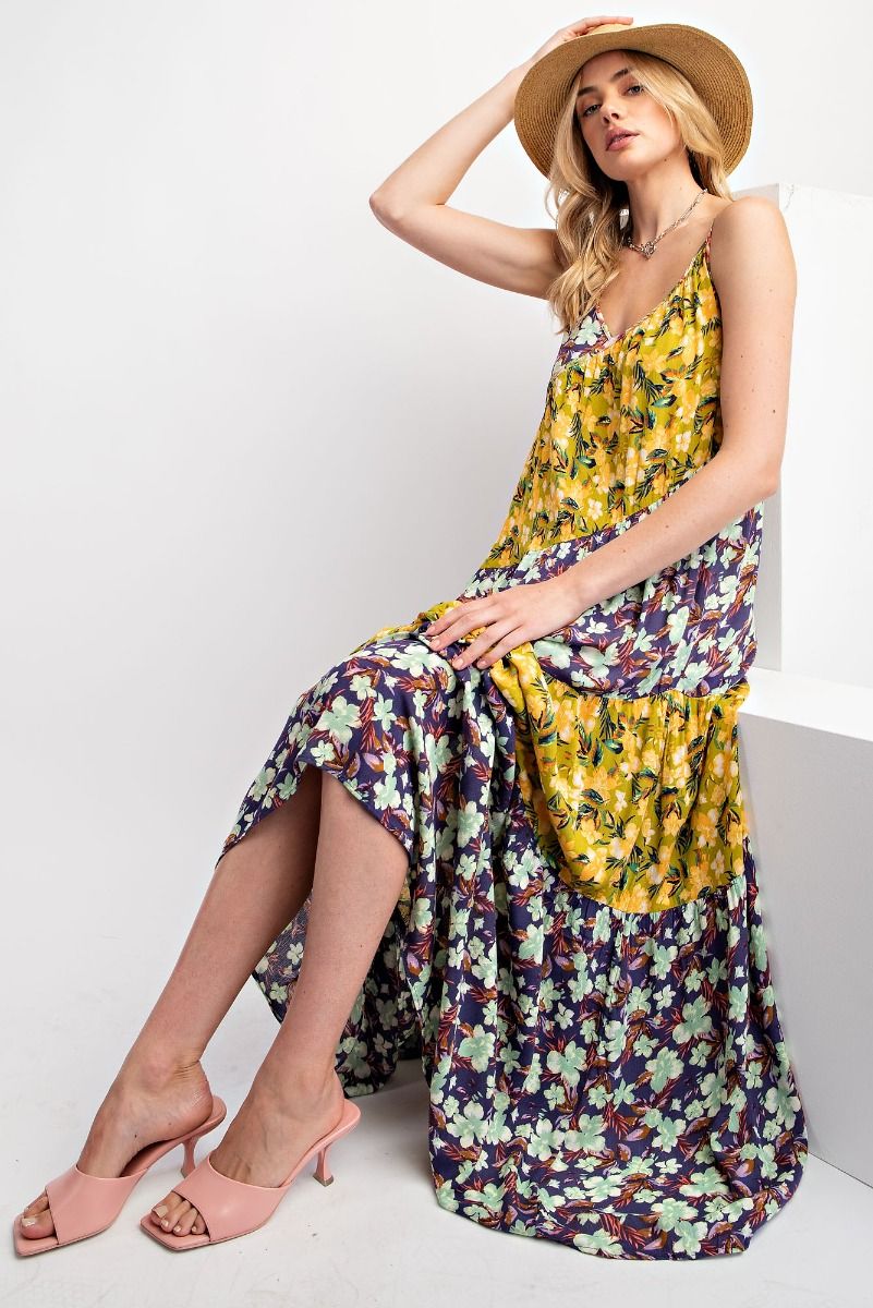 Floral Maxi Beach Dress