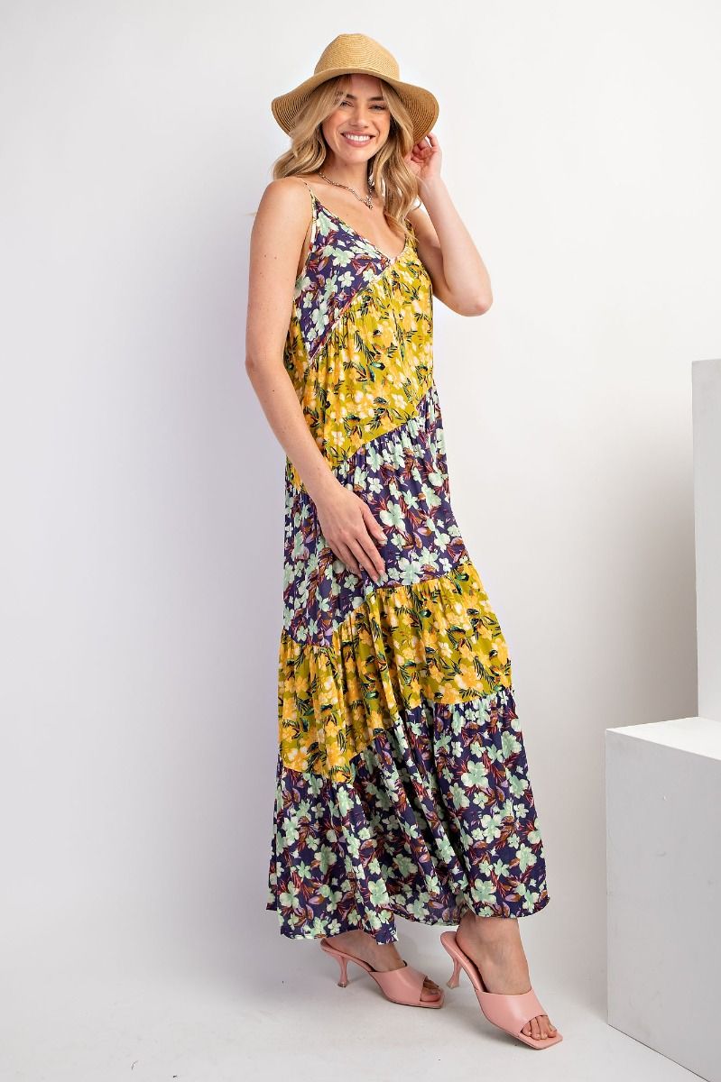 Floral Maxi Beach Dress