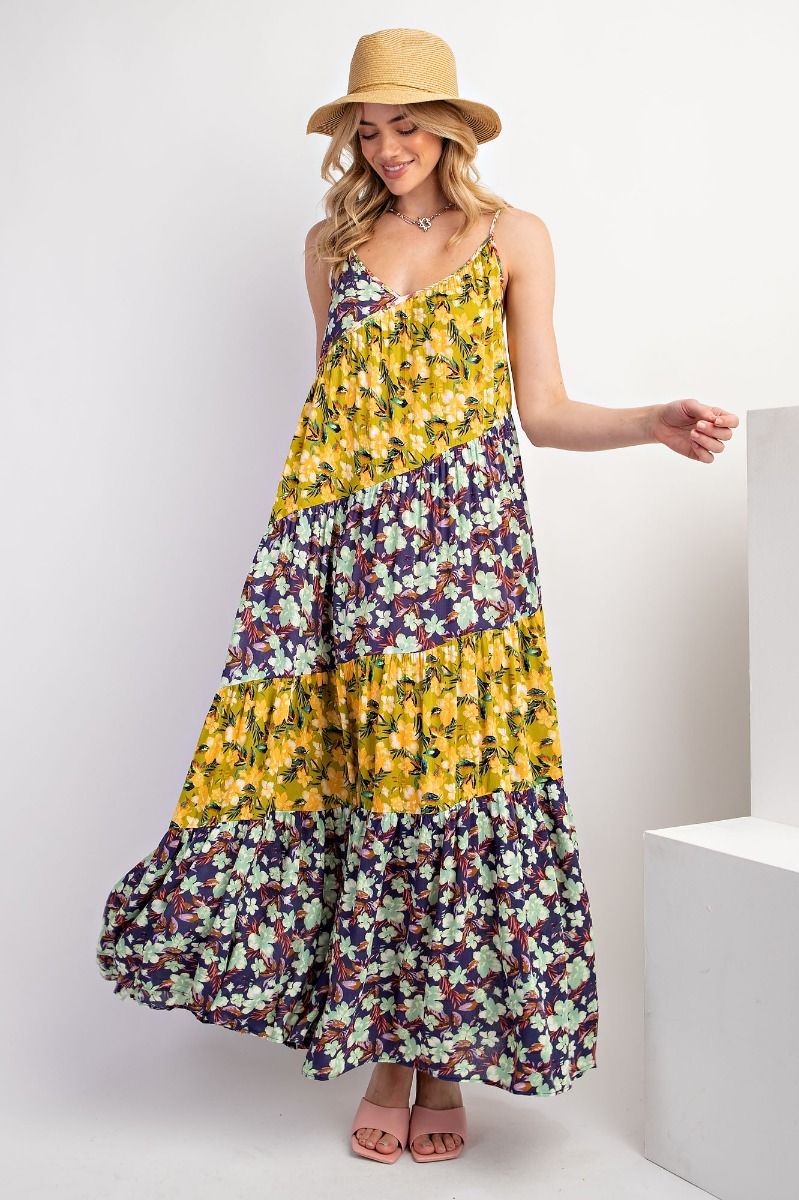 Floral Maxi Beach Dress