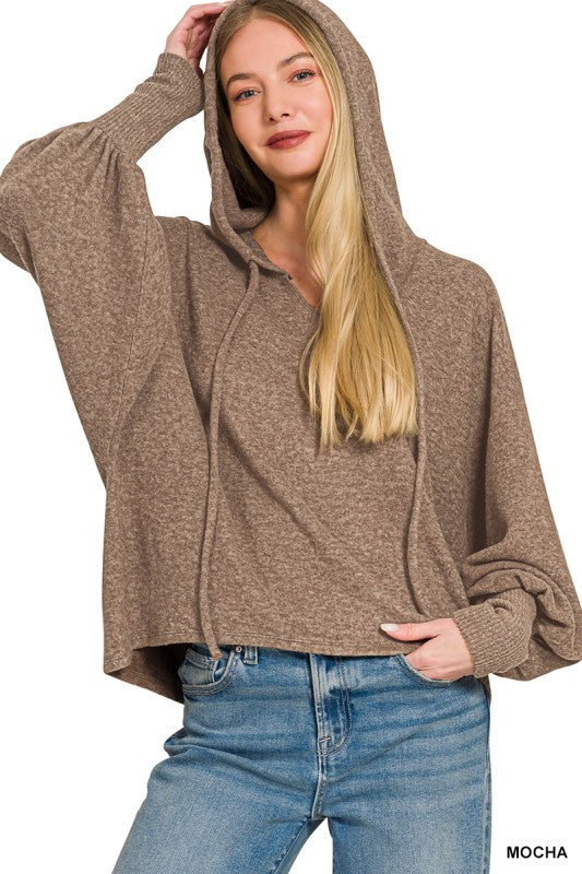 Brushed Fleece Hoodie