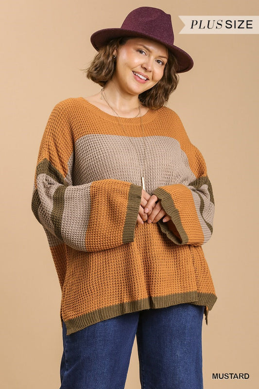 Colorblock Sweater