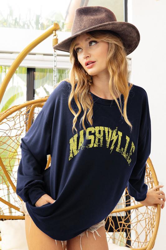 Nashville French Terry Top