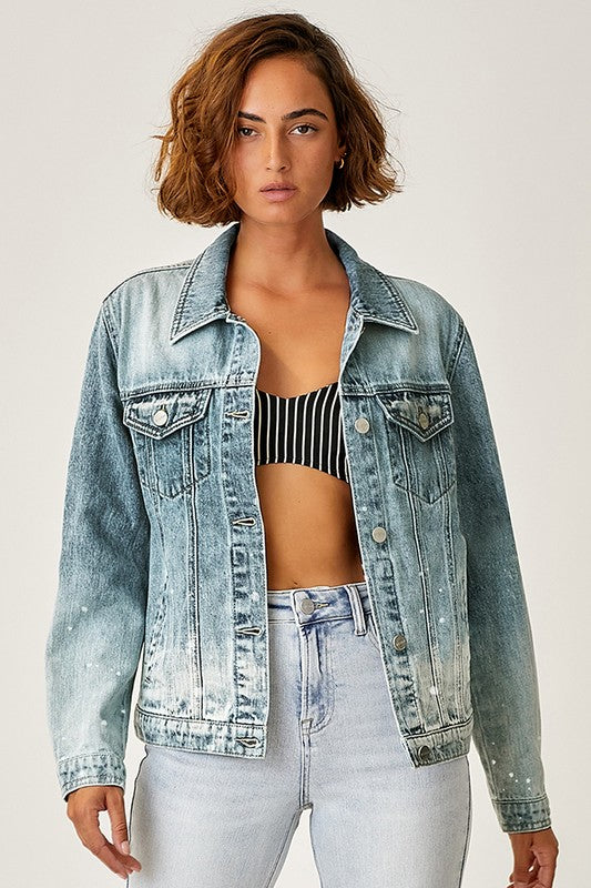 Ombre Light Wash Jacket