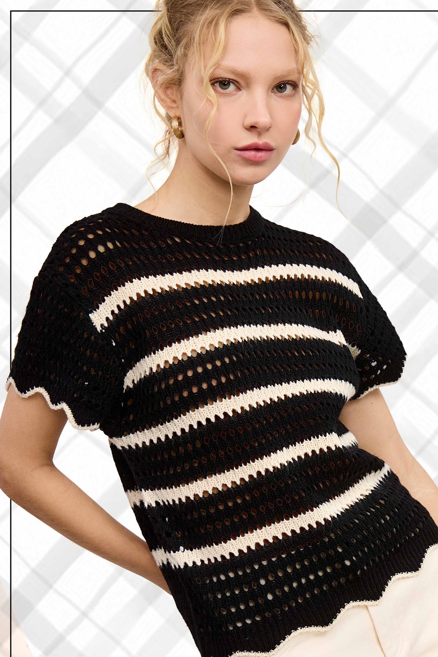 Spring Striped Sweater