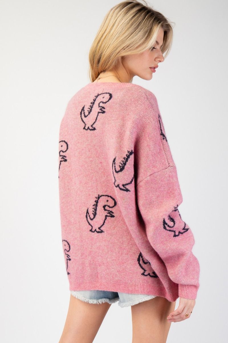 Retro Dino Sweater