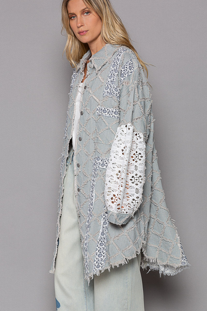 Denim Duster Shacket