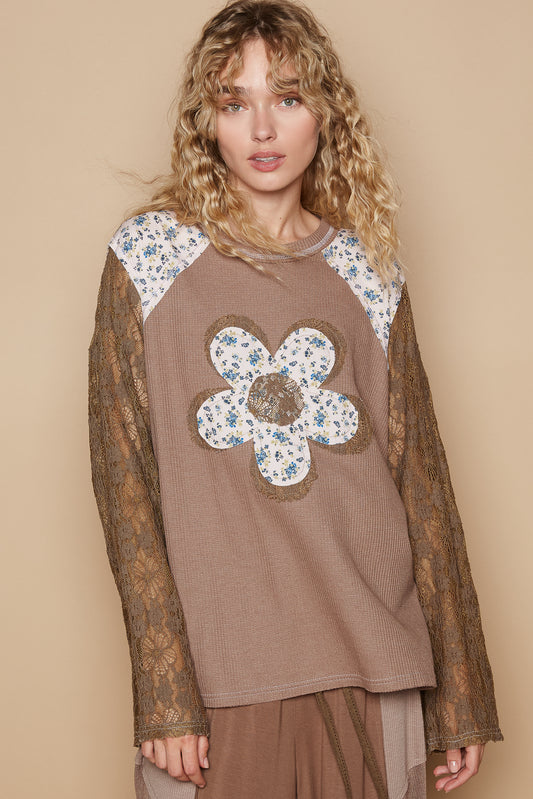 Thermal Daisy Top