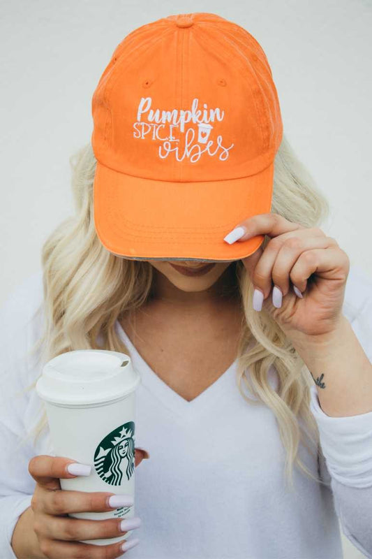 Pumpkin Spice Vibes Hat