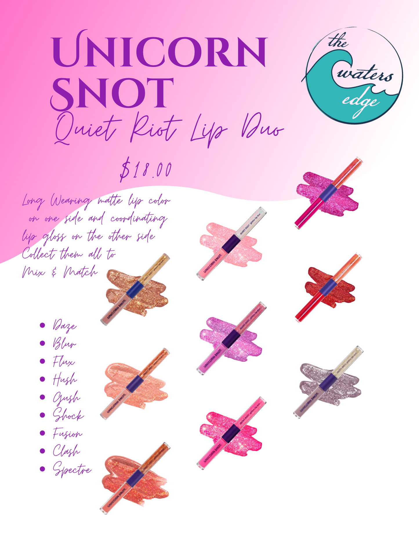 Unicorn Snot Quiet Riot Lip Color