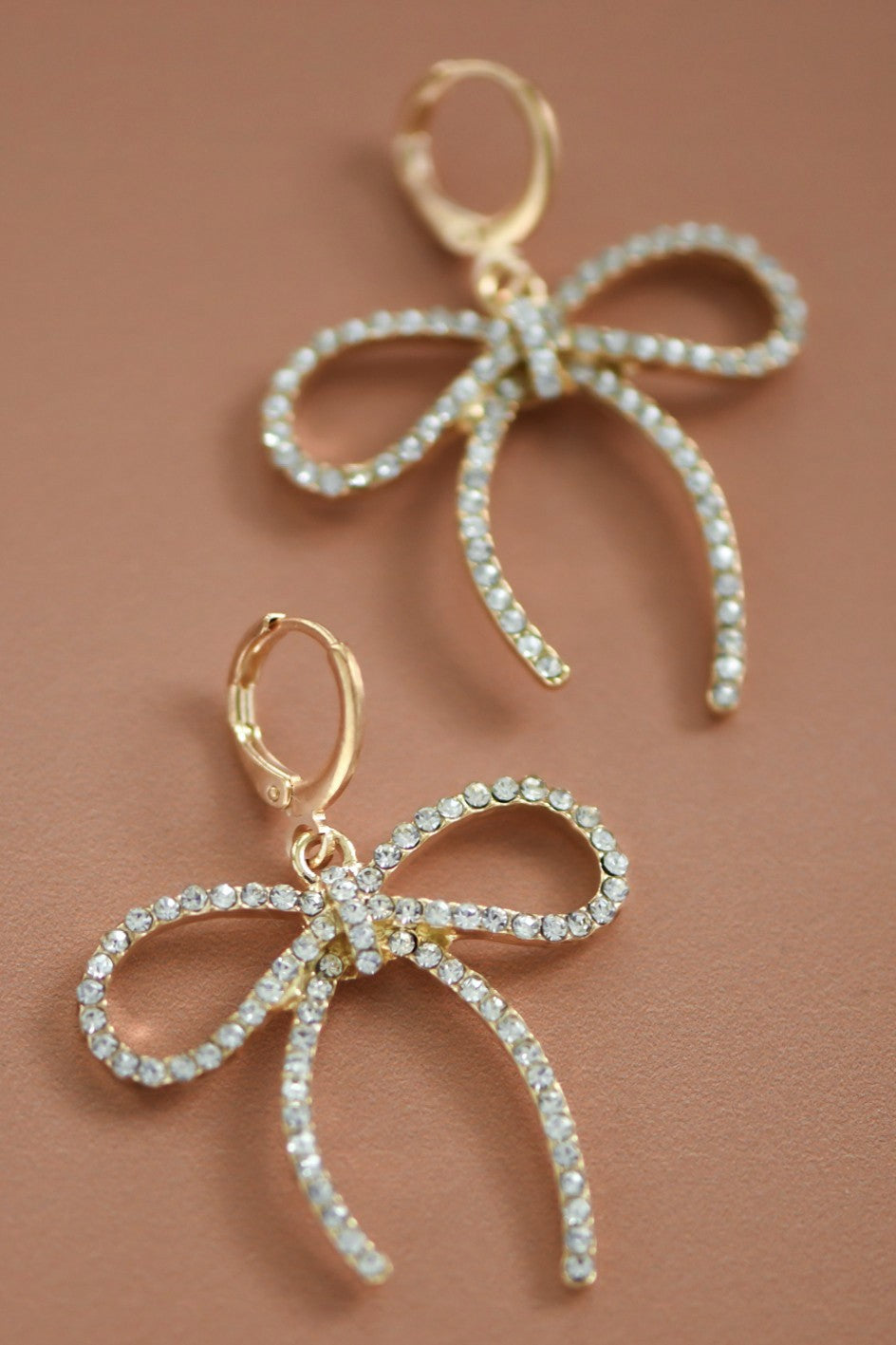 Rhinestone Pave Earrings