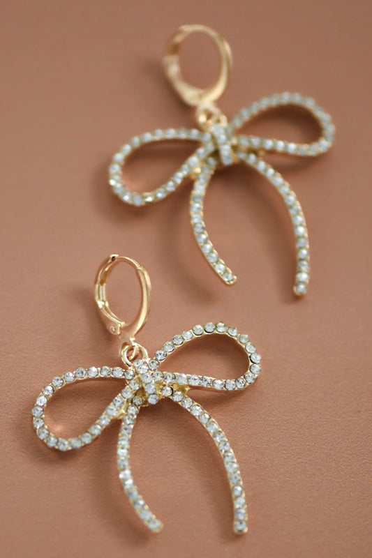 Rhinestone Pave Earrings