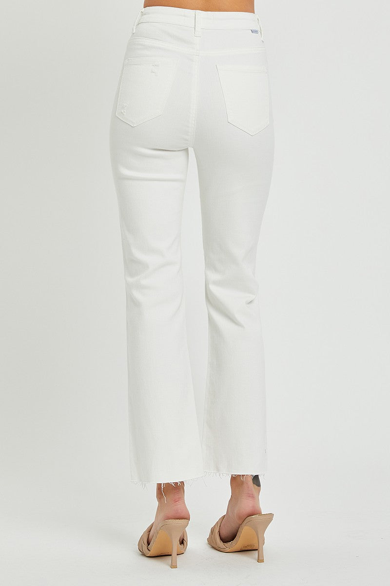 Farrah White High Rise Jeans