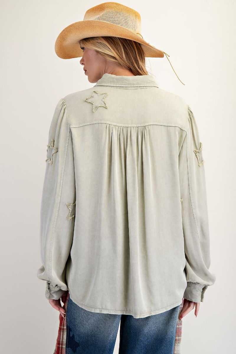 Seeing Stars Sage Top