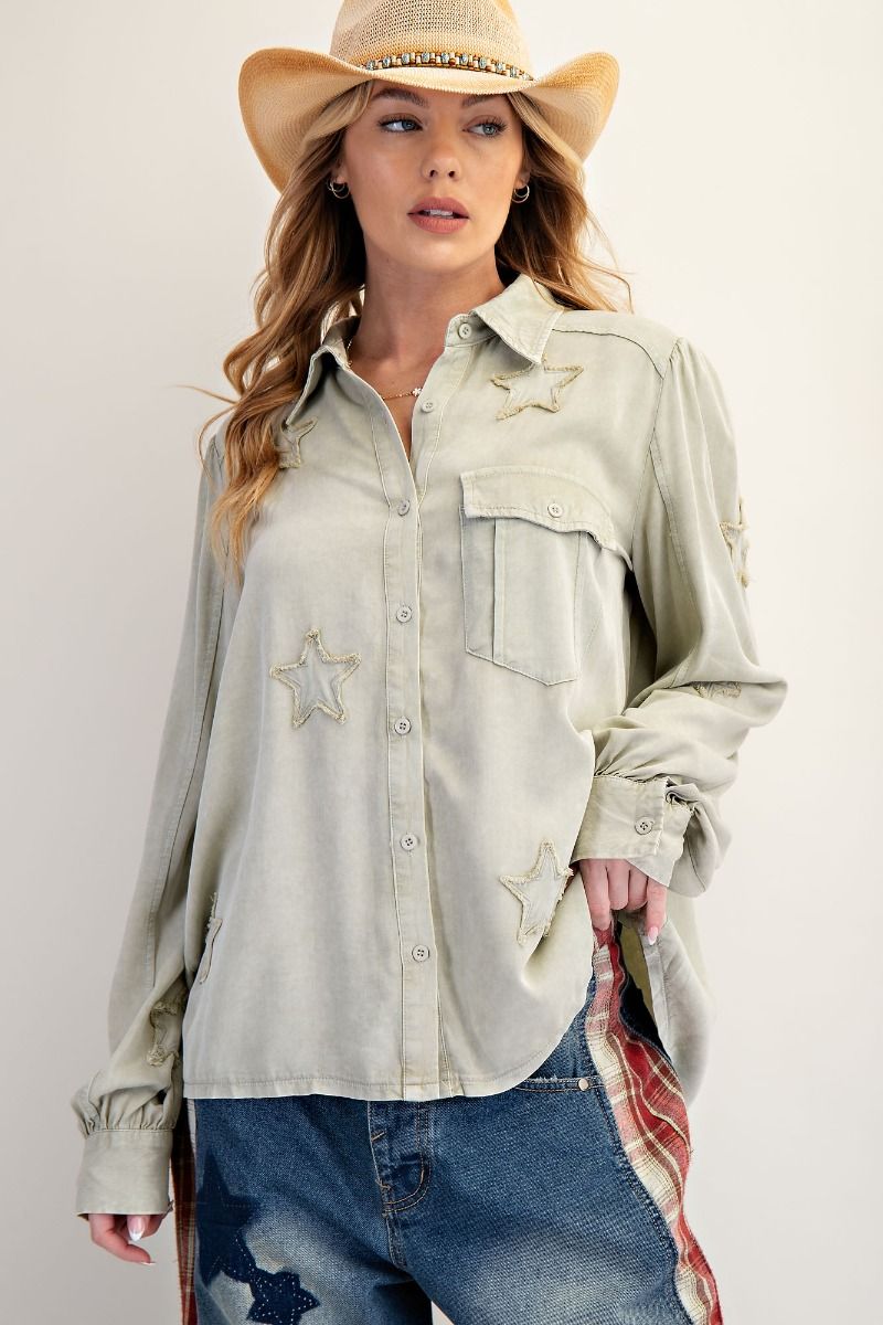 Seeing Stars Sage Top