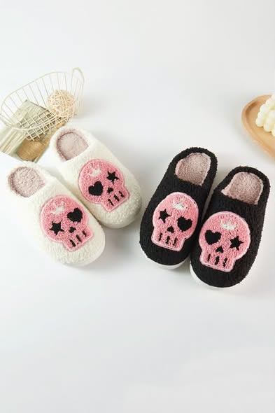Skull Slippers