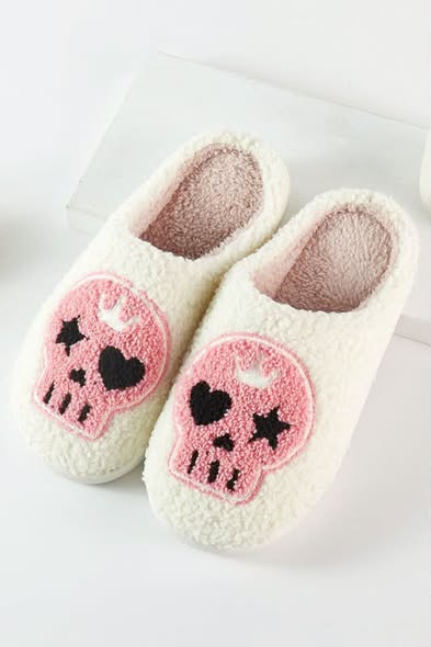 Skull Slippers