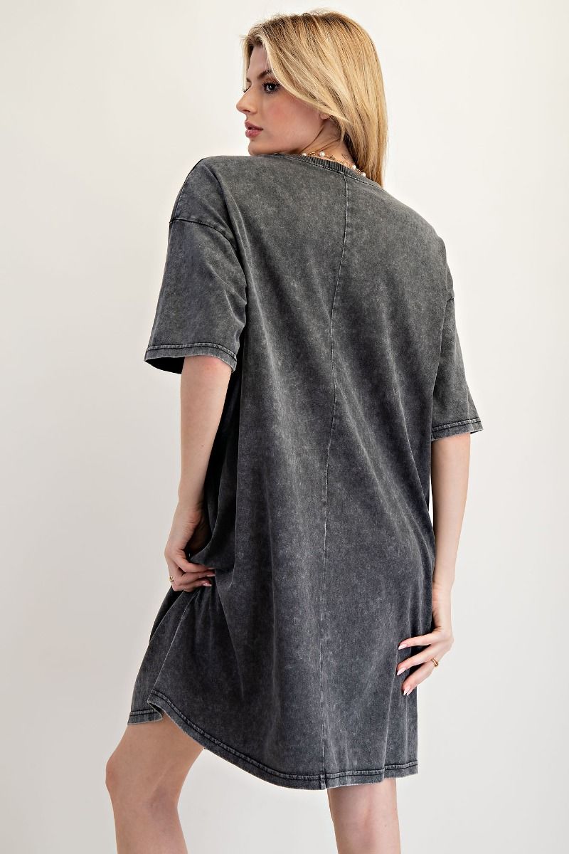 Smiley Tee Shirt Dress