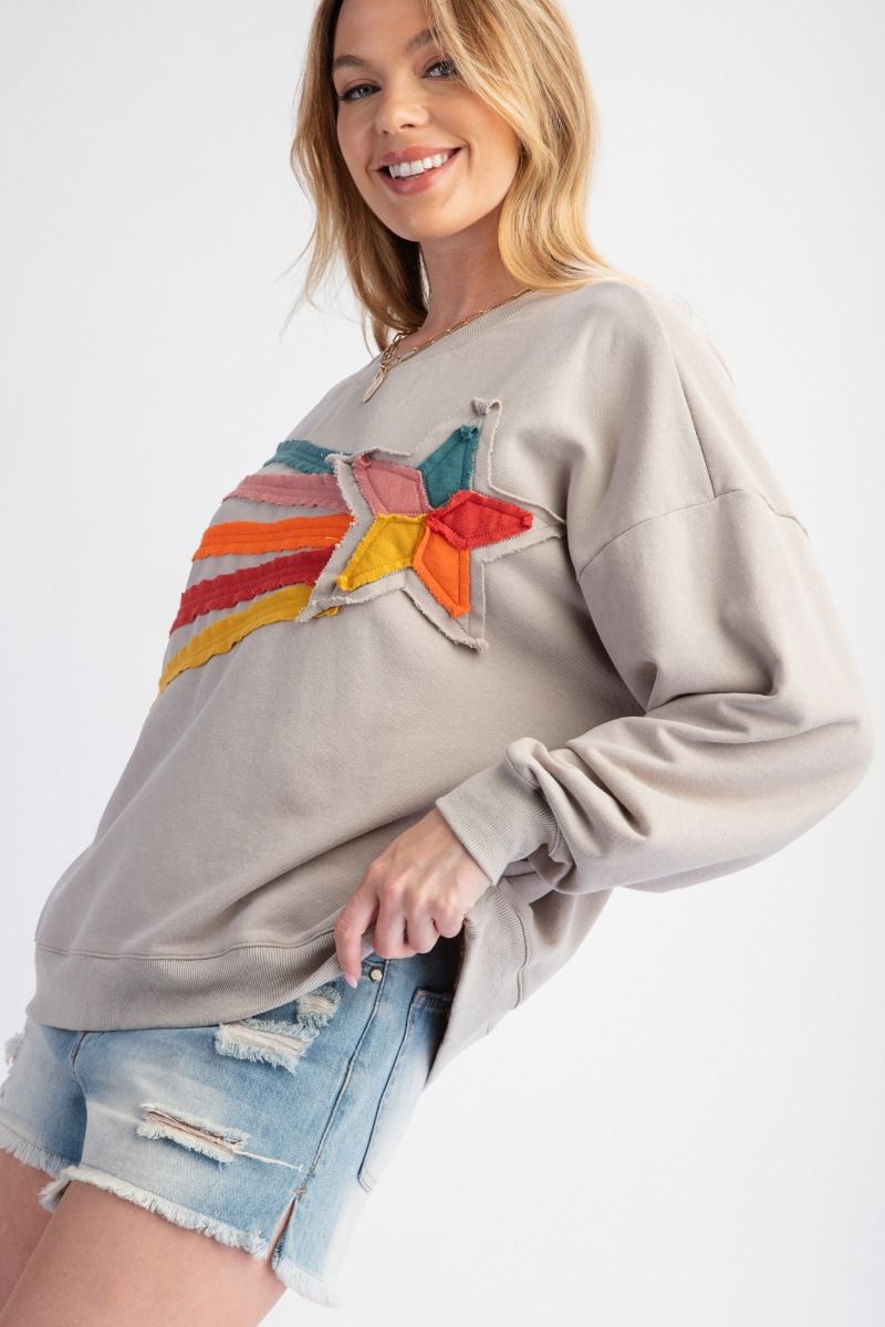 Star Rainbow Sweatshirt