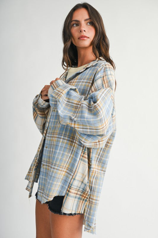 Patchwork Flannel Shirts
