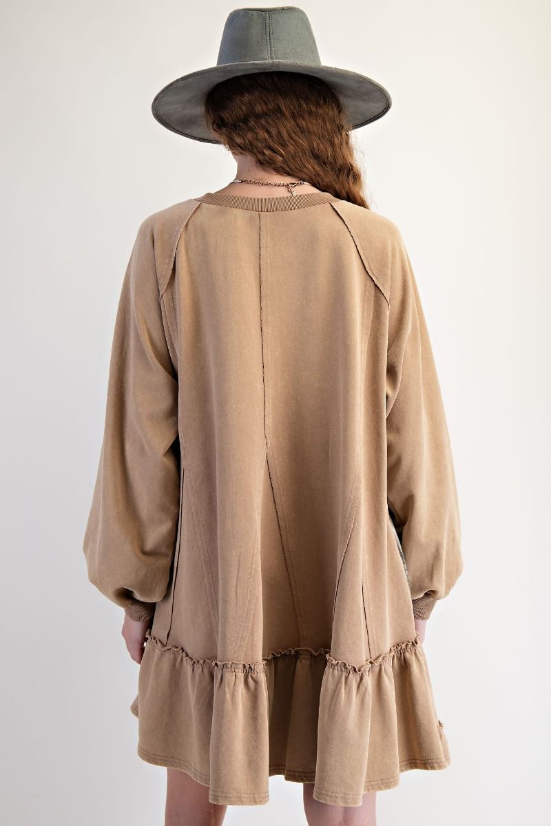 Fall Sweatshirt Dress