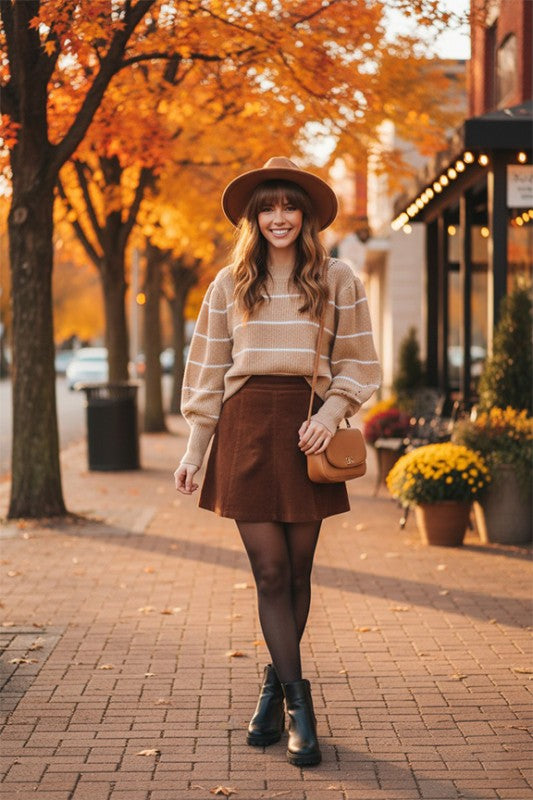 Knit Striped Sweater