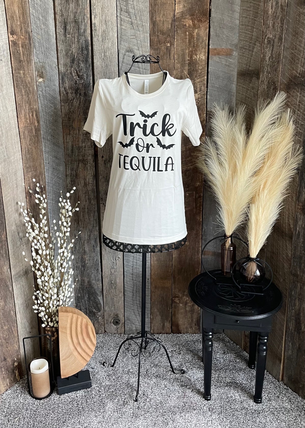 Trick or Tequilla Cream Tee