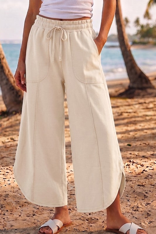 Tulip Hem Cargo Pants