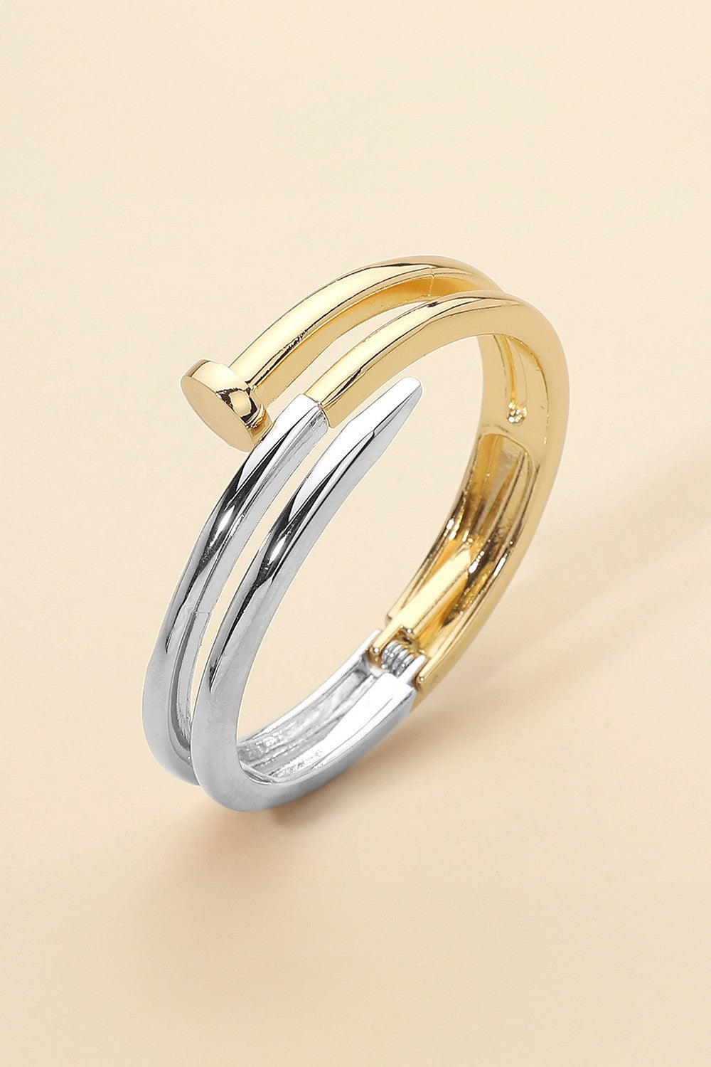 Nail Bangle Bracelet