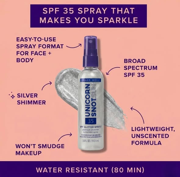 Unicorn Snot Shimmer SPF