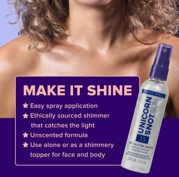 Unicorn Snot Shimmer SPF
