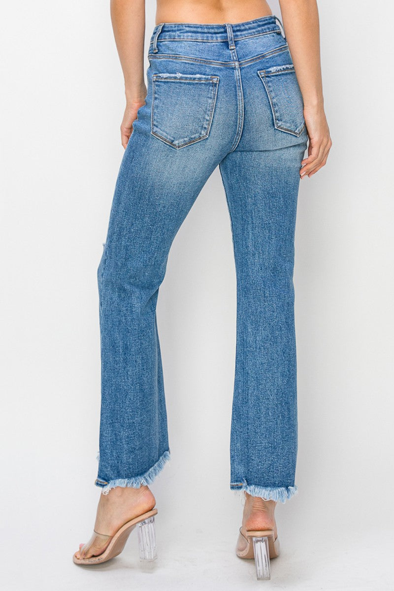 Victoria High Rise Crop Jean